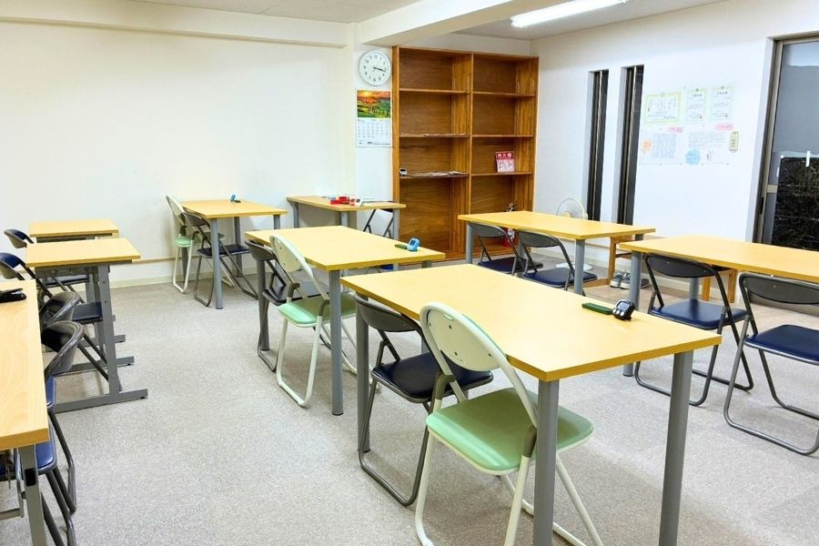 やまざきそろばん教室 椥辻教室の様子
